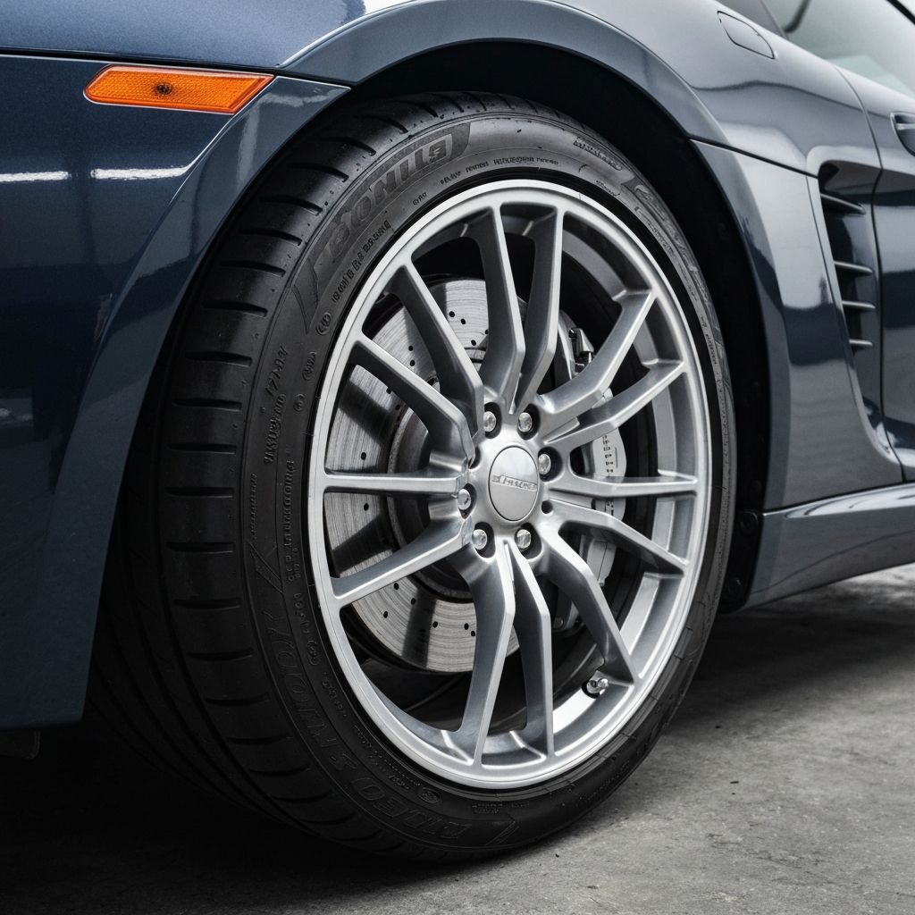 Wheel & tire detailing